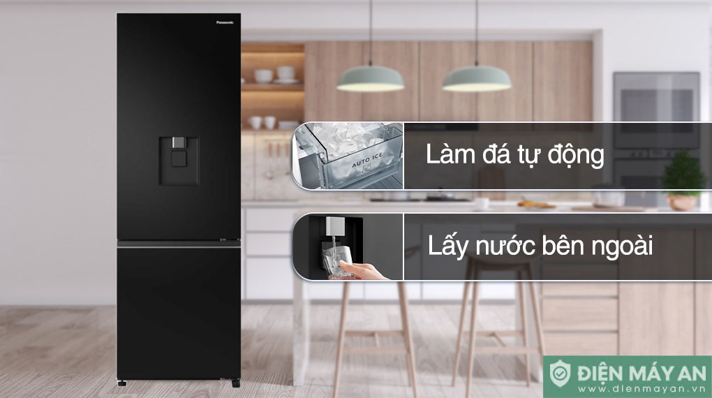 Tủ lạnh Panasonic Inverter 325 lít NR-BV361GPKV